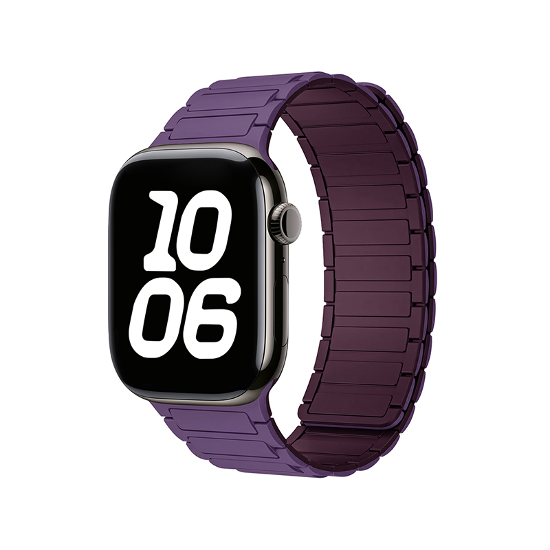 Silicone Magnetic Watch Strap iWatch.Three Models Of Silicone Magnetic Suction (Fourth Generation)