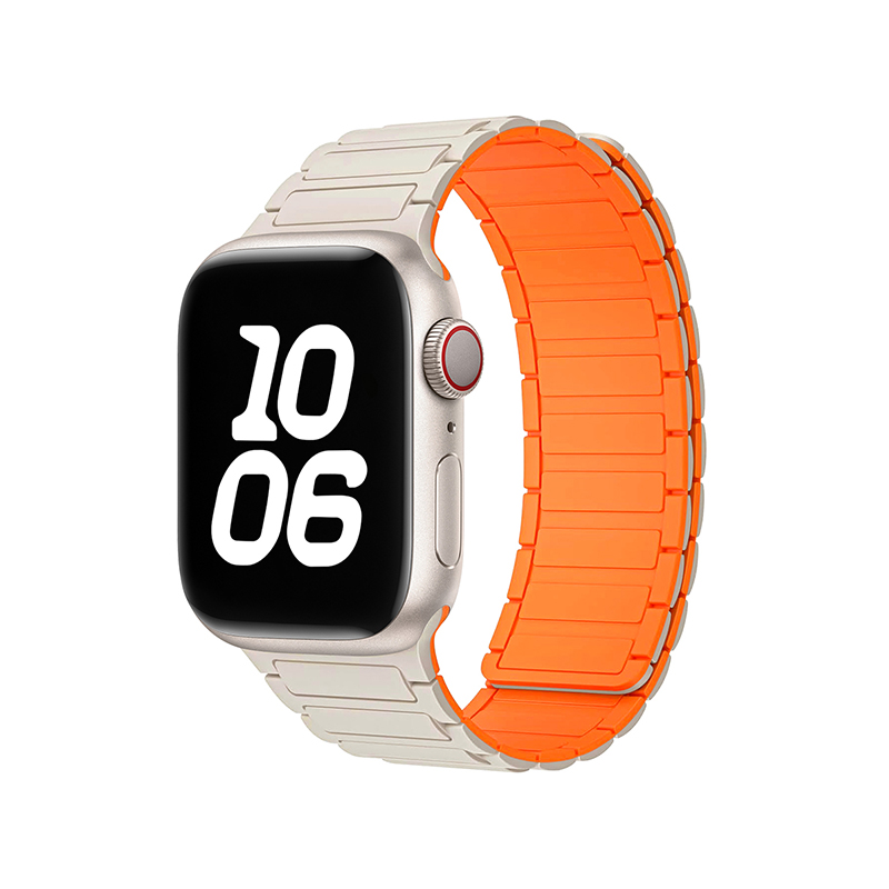 Silicone Magnetic Watch Strap iWatch.Three Models Of Silicone Magnetic Suction (Fourth Generation)