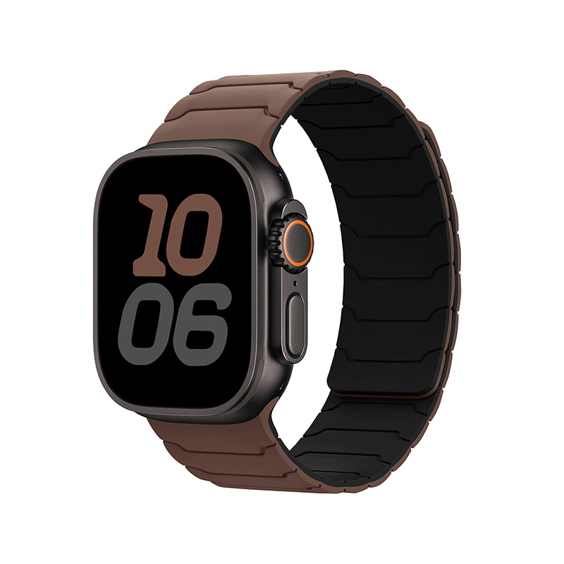 Silicone Magnetic Watch Strap iWatch. Armor Hero Silicone Magnetic Suction (Sixth Generation)