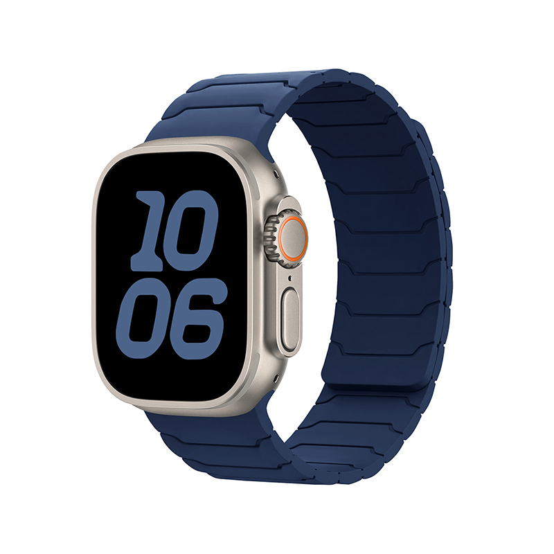 Silicone Magnetic Watch Strap iWatch. Armor Hero Silicone Magnetic Suction (Sixth Generation)