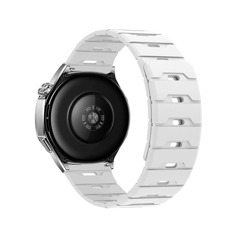 Silicone Magnetic Watch Strap 18.20.22 Flat Head Dragon Scale Silicone Magnetic Watch Strap