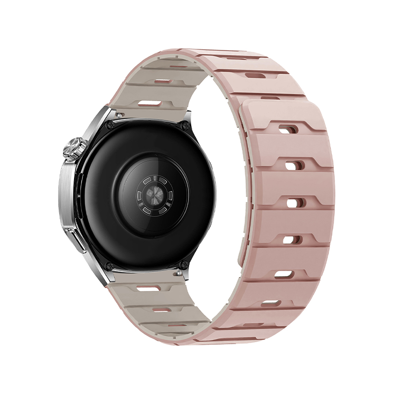 Silicone Magnetic Watch Strap 18.20.22 Flat Head Dragon Scale Silicone Magnetic Watch Strap