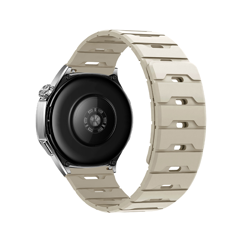 Silicone Magnetic Watch Strap 18.20.22 Flat Head Dragon Scale Silicone Magnetic Watch Strap